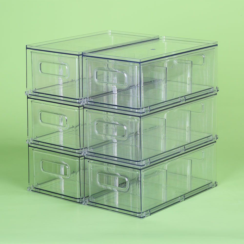 Three Grid Food Storage Containers Fridge