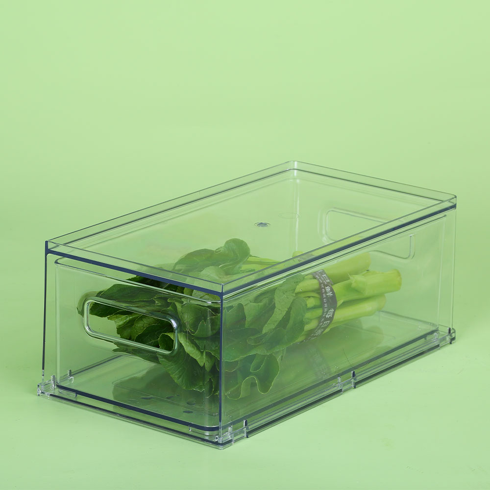 Plastic Strip Refrigerator Storage Boxs