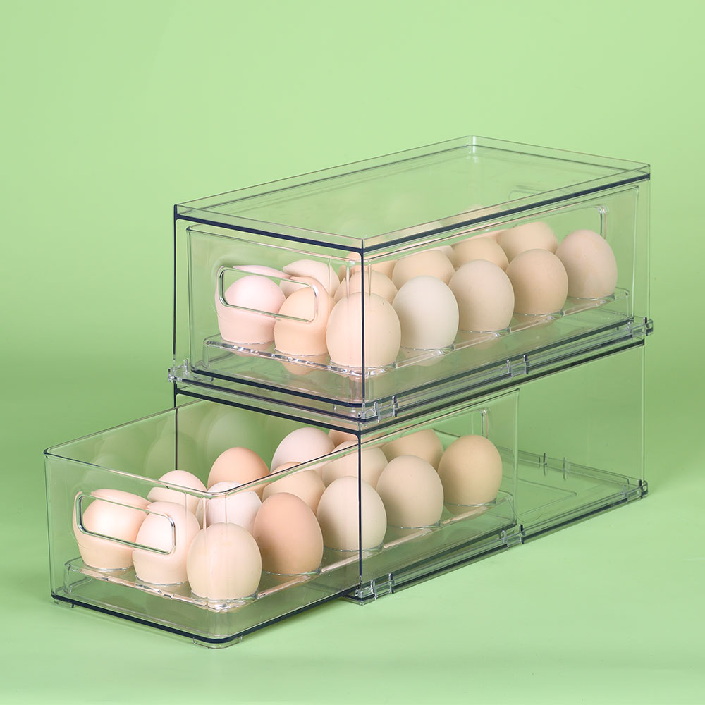 Eggs Refrigerator Plastic Bins