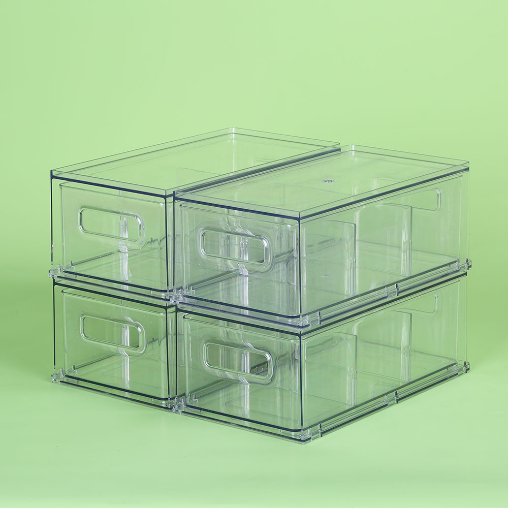 Three Grid Food Storage Containers Fridge