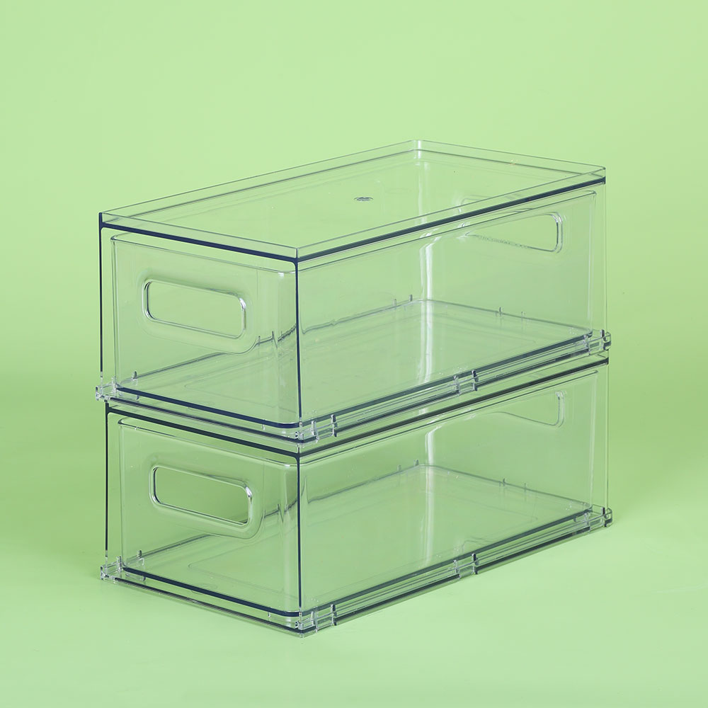 Plastic Strip Refrigerator Storage Boxs